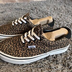 Vans Leopard Print Sneakers